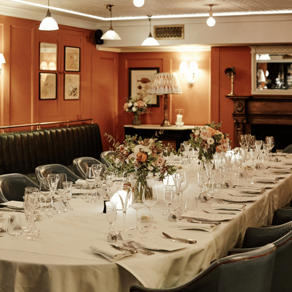 Swallow Library for private dining in Mayfair, London
