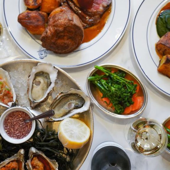 food at Bentley's Oyster Bar & Grill in Mayfair, London