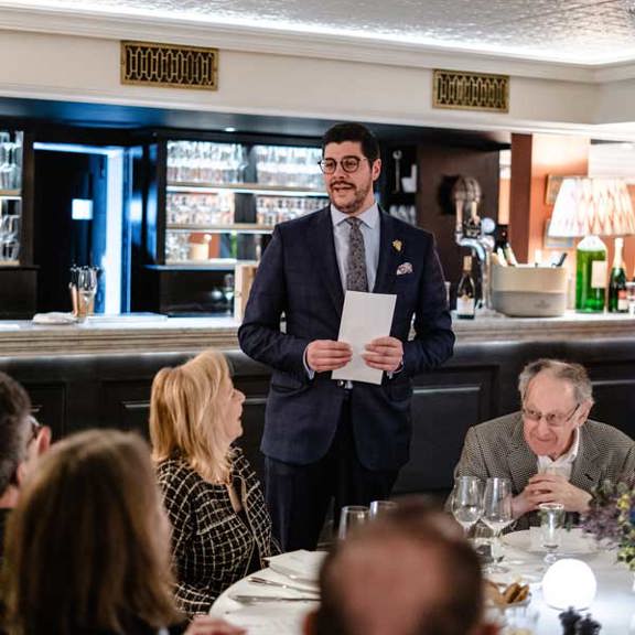 people dining at Bentley's Oyster Bar & Grill in Mayfair, London
