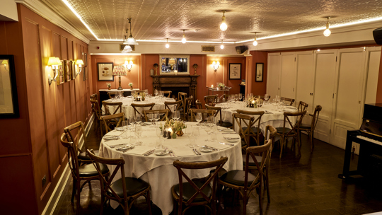 Interior Of Bentley's Private Dining