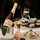 Piper champagne at Bentley's Oyster Bar & Grill in Mayfair, London